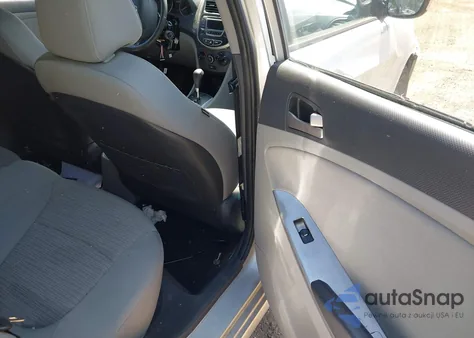 2015 Hyundai Accent Gls z USA, uszkodzony, nr VIN KMHCT4AEXFU849880